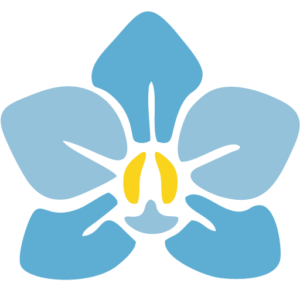 The Glacier Orchid flower mark